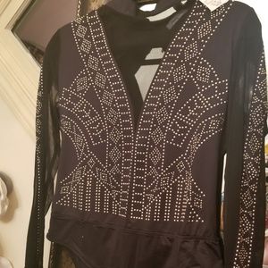 Beaded bodysuit